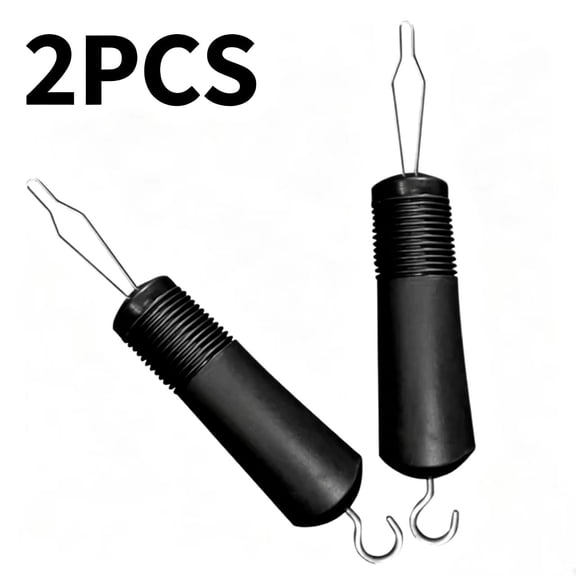 Vruelia 2Pcs Button Helper Tool with Non- Grips to Help with Shirts, Coats, Button Hook Aids for the Elderly and Arthritic