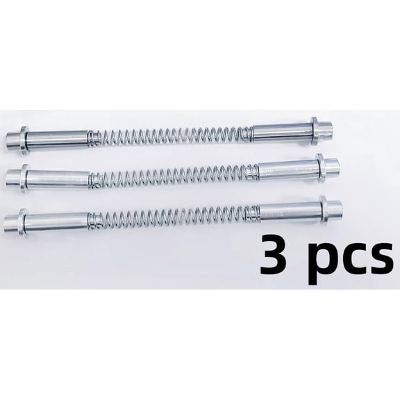 Vruelia 3 Pack K 5131 Hinge , Aluminum Screen Door Hinge Pins, Hinge Pins, Bushing Caps, Springs,3 x Hinge Pin,Silver