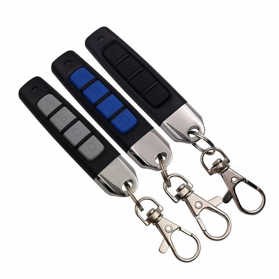 Vruelia 3pcs 4-In-1 Remote Control Duplicator,433MHz Copy Remote Controller,Wireless Cloning Key Fob Duplicator,Remote Control
