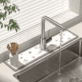 thumbnail image 1 of Vruelia Draining Mat Wear-resistant Water Absorption Flower Pattern Faucet Splash Mat Household Supplies, 1 of 5