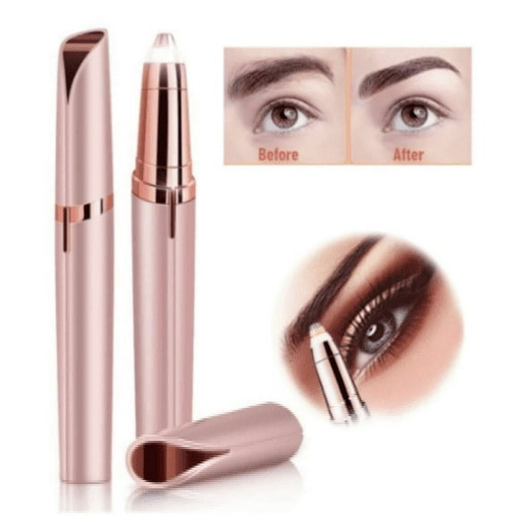 Vruelia New Women's Flawless Brows Facial Hair Remover Electric Eyebrow Trimmer Epilator