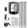 thumbnail image 1 of Vruelia Waterproof Bicycle Wired Speedometer Bike LCD Computer Speed Odometer English, 1 of 14