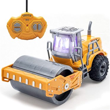 Play Compactor Bruder CAT Asphalt Drum Compactor - Realistic Construction Play ...