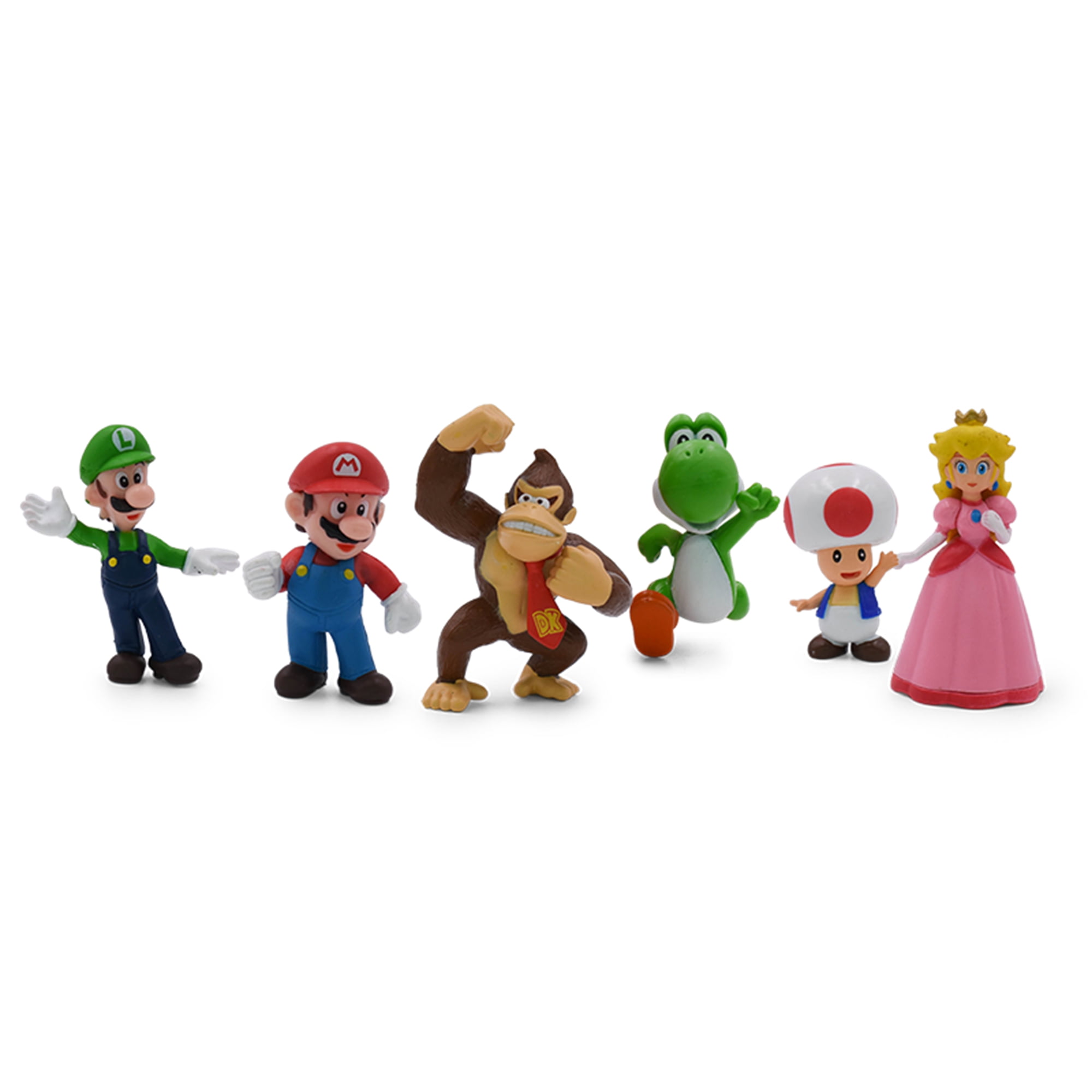 Vrurc Super Mario Brothers Figures Set, Pack of 18 Main Characters