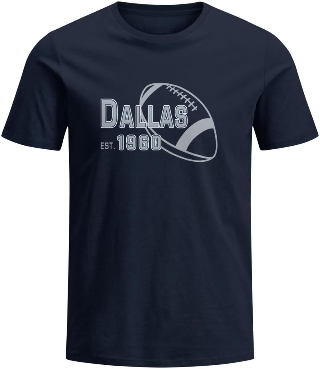 Retro Football Fans Vintage Kid's T-Shirt - Dallas Charcoal Tee For Toddlers (Size 3T)
