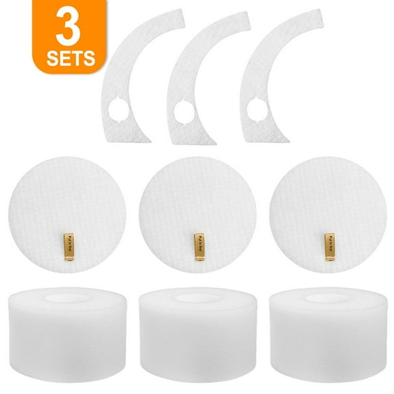Vs101 Foam Filter Kit For Shark Vacuums Uv105, Vs100 Easy Install & Enhanced