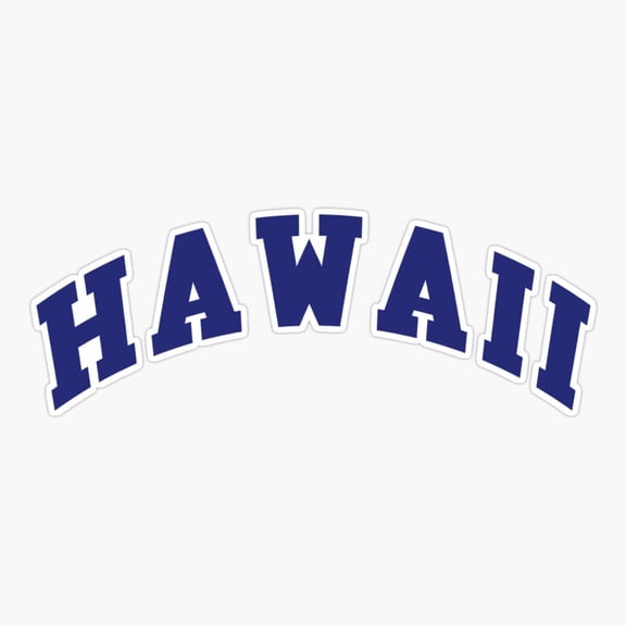 Vsco Hawaii Quote Vinyl Decal Sticker