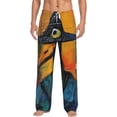 thumbnail image 1 of Vsdgher Abstract Funny Duck Print Mens Pajama Pants Sleep & Lounge Pants, PJ Bottoms With elastic waistb and Pockets, 1 of 5