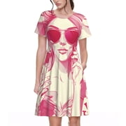 sachin and babi light blue dress Silk Casual Wear Princess Cut Digital Printed American Crap Dress With Cold  Sleeve at ₹ 245/par piece in Faridabad main image 0
