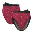 thumbnail image 1 of Vsdgher African Women Bearing Clay Pots Non-Slip Mini Oven Mitt Set, Short Oven Mitts for Baking Grilling Barbecue Microwave, 5.9"x5.9"in, 1 of 7