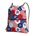 thumbnail image 1 of Vsdgher American Stars2 Drawstring Backpack Water Resistant String Bag Sports Sackpack Gym Sack for Men Women, 1 of 6