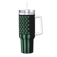 thumbnail image 1 of Vsdgher American doctor Pattern 40 oz Tumbler with Handle and Straw Lid | Insulated Cup Reusable Stainless Steel Water Bottle Travel Mug | Gifts for Women Men Him Her, 1 of 8
