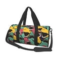 thumbnail image 1 of Vsdgher Angry Shark Pattern 45L Foldable Duffel Bag, Sports Gym Bag,Overnight Bag, Portable Weekender Bag for Airplanes, 1 of 6