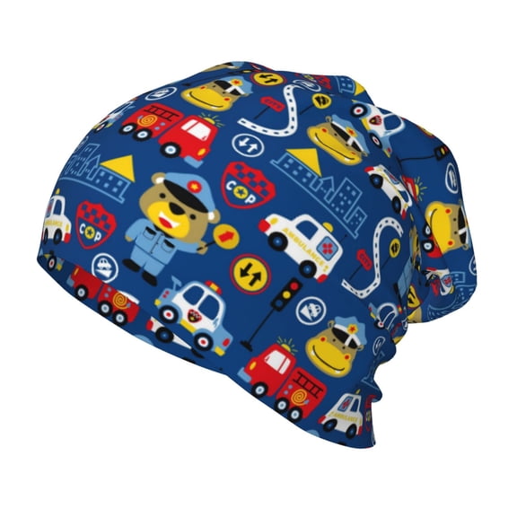 Vsdgher Animals Rescue Team Toddler Beanie Baby Boys Girls Beanies Kids Winter Hats Children Knit Warm Caps