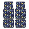 thumbnail image 1 of Vsdgher Astronaut Corgi Car Foot Mat Set of 4 Pieces Universal Floor Liner Car Accessories Fits Most Cars, Trucks, Vans, sedans, SUV, 1 of 7