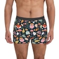 thumbnail image 1 of Vsdgher Autumn Forest Pattern Men's Boxer Brief Underwear,Soft Funny Underwear for Men-Medium, 1 of 5