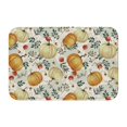 thumbnail image 1 of Vsdgher Autumn Pumpkins Leaves Hem Mat 40x60 - Multipurpose Doormat for Indoor & Outdoor Use - Welcome Your Guests with our Entrance Mat, 1 of 6