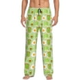 thumbnail image 1 of Vsdgher Avocado And Toast Mens Pajama Pants Sleep & Lounge Pants, PJ Pants-Small, 1 of 6