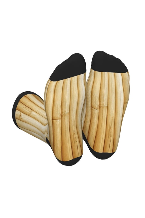 Bamboo Wall Unisex Crew Socks Lightweight Breathable Ventilation Ankle Socks, Mid-calf socks for Daily