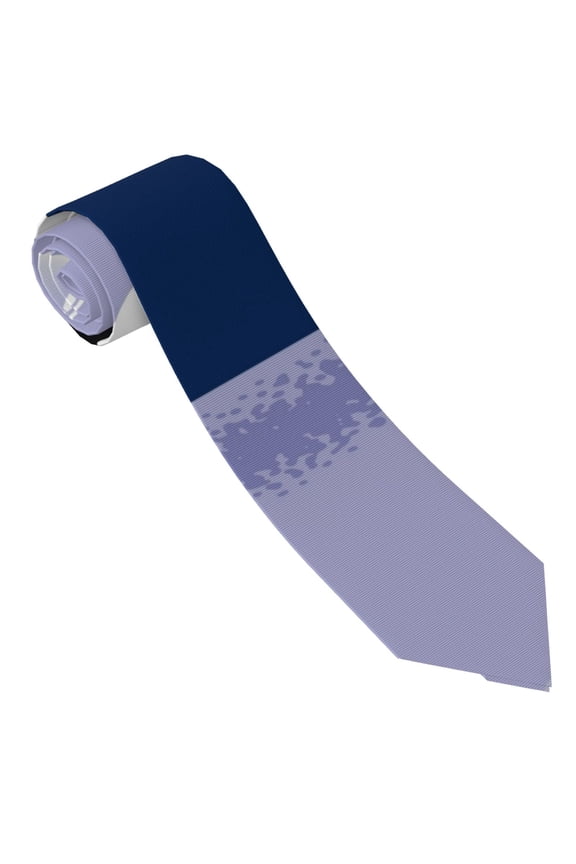 Bernese Mountain Dog Sitting Bath Tub Print Ties for Men 4.7" Formal Necktie Wedding Accessory Men's Business Ties for Wedding Bussiness Work