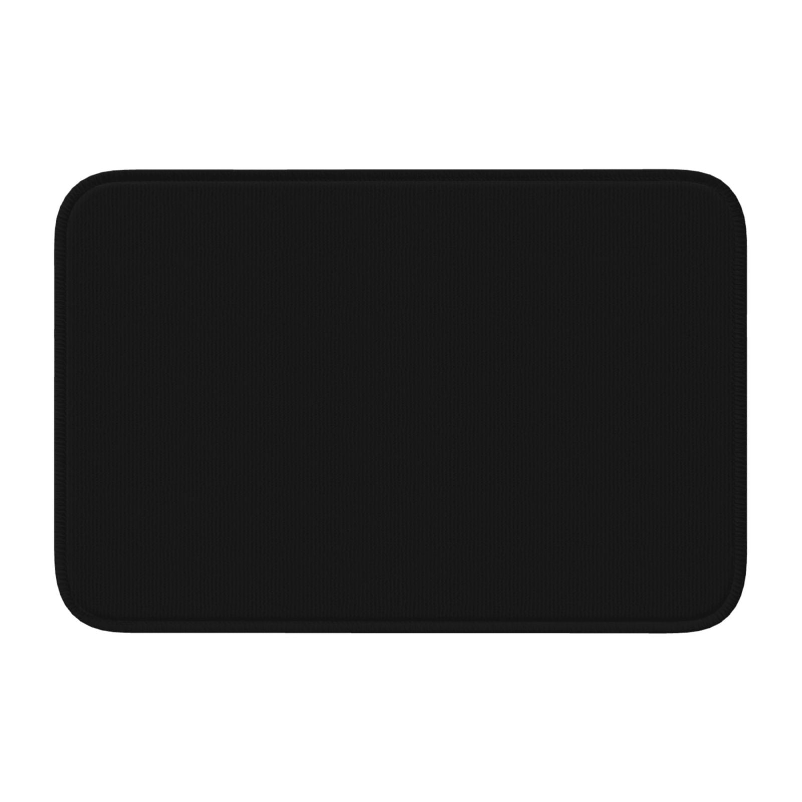 Vsdgher Black Hem Mat 40x60 - Multipurpose Doormat for Indoor & Outdoor Use - Welcome Your Guests with our Entrance Mat