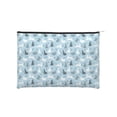 thumbnail image 1 of Vsdgher Black White Gray Rabbit DuPont paper portable toiletry bag for Women&Men Camping Outdoor Tent Home Office,Hanging Hook, Water-resistant Makeup Cosmetic Bag, 1 of 8