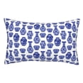 thumbnail image 1 of Vsdgher Blue Vases Pillow Cases, Pillow Covers - suit sofa or office-16"x24", 1 of 6