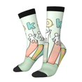 thumbnail image 1 of Vsdgher Books Crew Socks for Men & Women, Breathable Casual Athletic Ankle Socks, 1 of 6