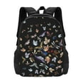 thumbnail image 1 of Vsdgher Butterfly1 Print Backpack for Women Men School Bookbag with Laptop Compartment for College Work Travel, Simple Fashion Casual Daypack, Fit 15" Laptop, 1 of 8