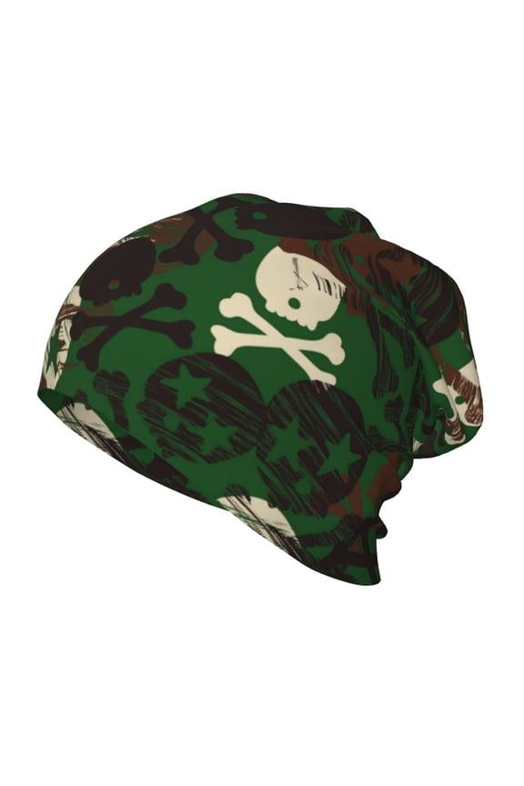 Camouflage Skull Toddler Beanie Baby Boys Girls Beanies Kids Winter Hats Children Knit Warm Caps