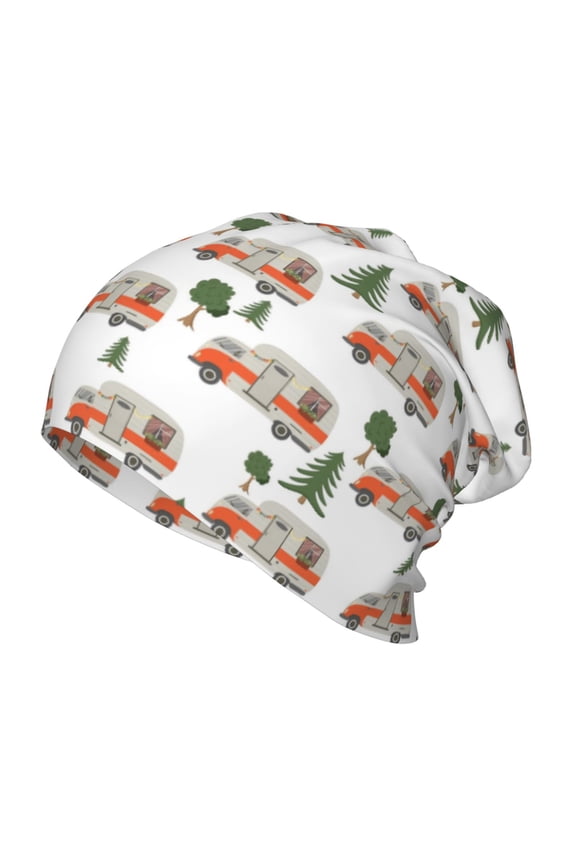 Camp Van Toddler Beanie Baby Boys Girls Beanies Kids Winter Hats Children Knit Warm Caps