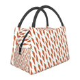 thumbnail image 1 of Vsdgher Carrot Print Insulated Reusable Bags with Sturdy Zipper and Handles, Foldable Totes for Hot or Cold Food Bring or Delivery, 1 of 8