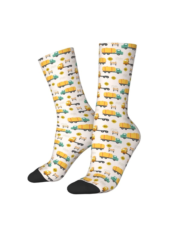 Cars Crew Socks for Men & Women, Breathable Casual Athletic Ankle Socks