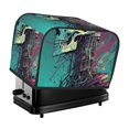 thumbnail image 1 of Vsdgher Cartoon Art Skull 2 Slice Toaster Cover, Appliance Covers Toaster Cover Fits for Most Standard 2 slice Toasters, 1 of 7
