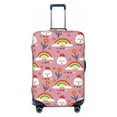 thumbnail image 1 of Vsdgher Cartoon Chicken Print Luggage Cover Washable Suitcase Cover Protector Anti-scratch Suitcase cover Fits 18-32 Inch Luggage, 1 of 8