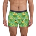 thumbnail image 1 of Vsdgher Cartoon Frog And Lotus Leaf Pattern Men's Boxer Brief Underwear,Soft Funny Underwear for Men-X-Large, 1 of 5