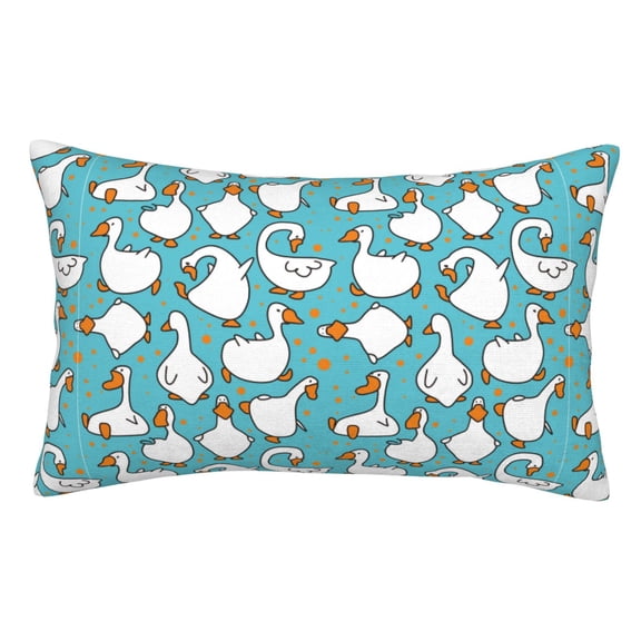 Vsdgher Cartoon Funny Goose Print Pillow Cases -Iconic Collection Pillowcases -Extra Soft, Not easy to deform,not pilling Export quality