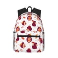 thumbnail image 1 of Vsdgher Cartoon Hedgehogs Unisex Large Capacity Bookbag, Schoolbag, Casual Daypack for High School, College, Teens, Travel, Work, 1 of 6