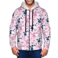 thumbnail image 1 of Vsdgher Cartoon Poodle Dog Mens Hoodies Zip Hoodie, Hoodies for Men, Zip-up Hooded Sweatshirt-XX-Large, 1 of 5