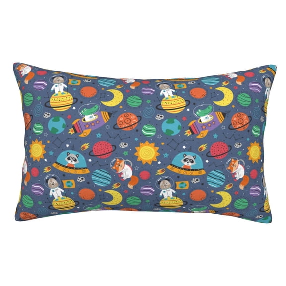 Vsdgher Cartoon Space Print Pillow Cases -Iconic Collection Pillowcases -Extra Soft, Not easy to deform,not pilling Export quality