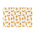 thumbnail image 1 of Vsdgher Cartoon Squirrel print Flannel Anti-Slip Floor Mat Comfort Mat Floor Carpet for Decor, Non-Slip, Home, Office, Laundry, Durable, 1 of 5