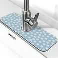 thumbnail image 1 of Vsdgher Cartoon Sushi Kitchen Sink Splash Guard Faucet Mat -1 PC Super Absorbent Fast Drying Mat Sink Gadgets-Splash, Bathroom,Sink Mat,(15" X 5.5" ), 1 of 7