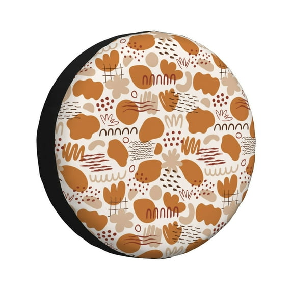 Vsdgher Cartoon for Spare Tire Cover, Tire Wheel Protector Wheel Cover Fit for Truck,Trailer,RV,SUV,Camper and Most Vehicle-17 inch