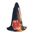 thumbnail image 1 of Vsdgher Casino Poker Chips Hooded Cloak, Teenagers Halloween Hoodies Robe Cosplay Capes, Halloween Hooded Cape Cosplay Costume-Large, 1 of 7