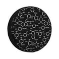 thumbnail image 1 of Vsdgher Chemistry Formulas 1 for Spare Tire Cover, Tire Wheel Protector Wheel Cover Fit for Truck,Trailer,RV,SUV,Camper and Most Vehicle-17 inch, 1 of 6