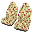Vsdgher Cherries and Ladybirds Automotive Seat Covers for Cars Trucks