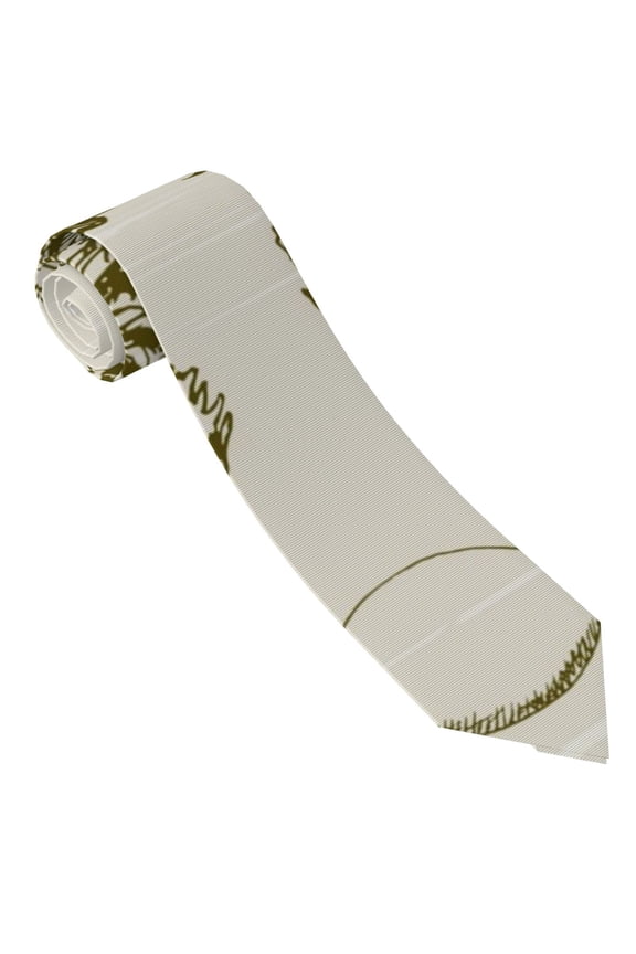 Chickens Print Ties for Men 4.7" Formal Necktie Wedding Accessory Men's Business Ties for Wedding Bussiness Work