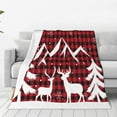 thumbnail image 1 of Vsdgher Christmas Buffalo Plaid Ultra-Soft Micro flannel Blanket Throw Blankets for Couch Sofa, Bed (4 sizes)-60"x50", 1 of 7
