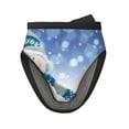 thumbnail image 1 of Vsdgher Christmas Snowman In The Snow Non-Slip Mini Oven Mitt Set, Short Oven Mitts for Baking Grilling Barbecue Microwave, 5.9"x5.9"in, 1 of 7