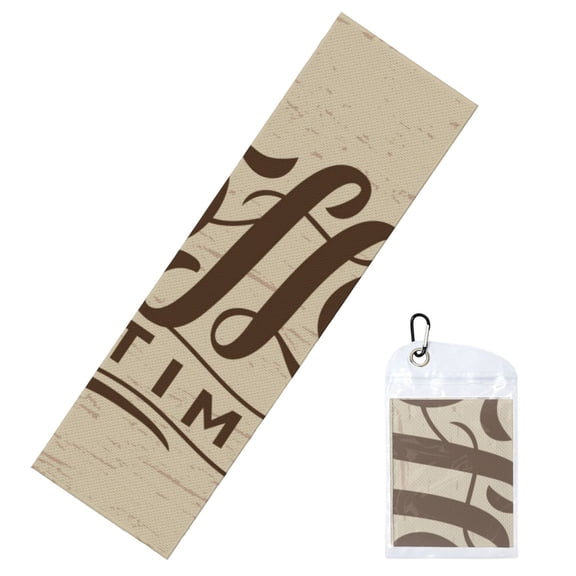 Vsdgher Coffee Time (2) Cooling Towel (40"x12"), Soft Breathable Chilly Towel, Ice Towel, Microfiber Towel for Sport, Workout & More Activities